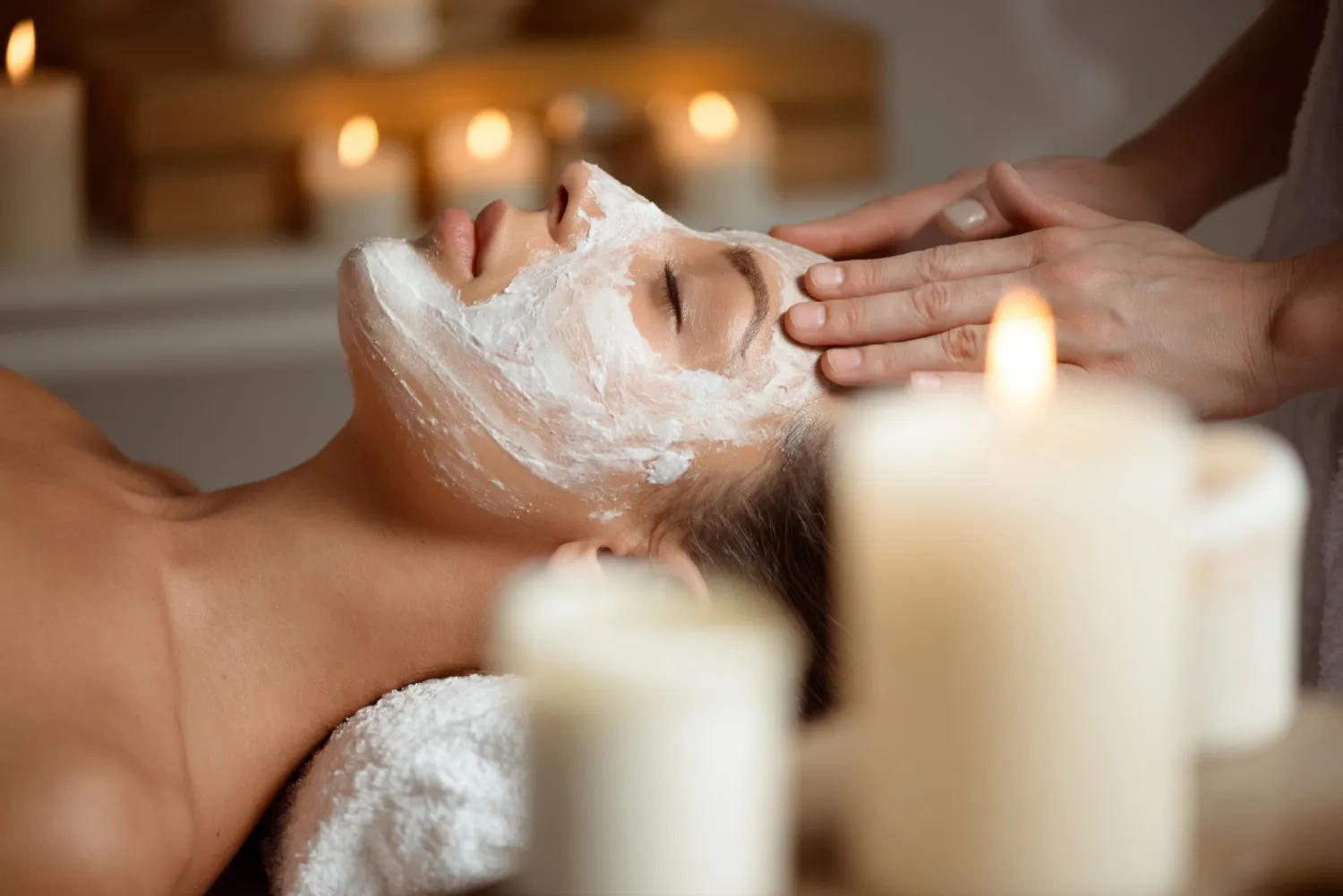 Hygiene-first organic facial treatment for sensitive skin